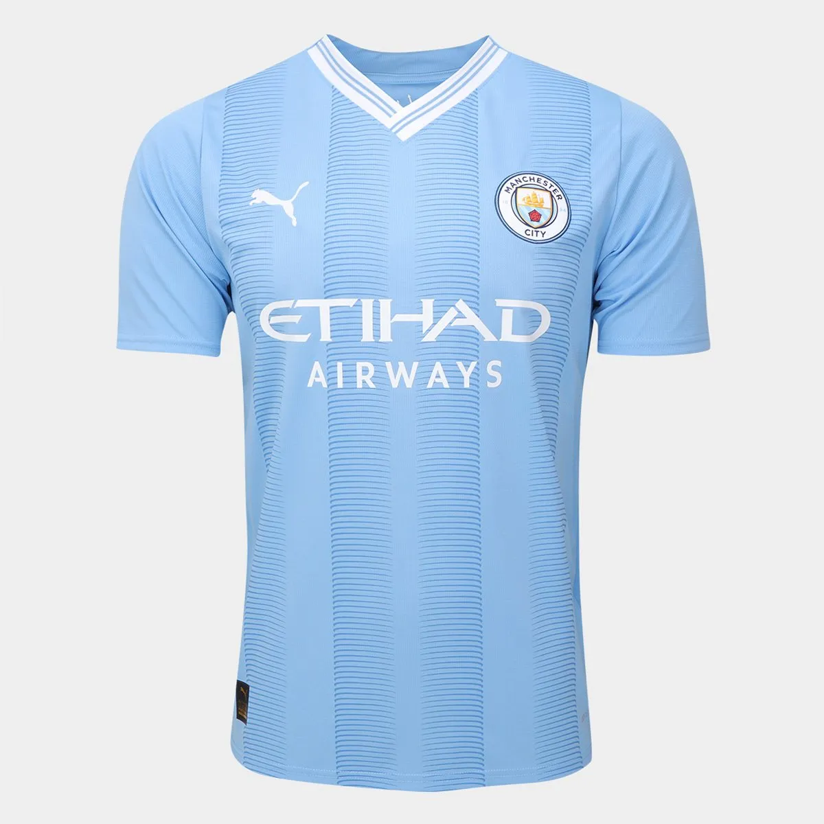 Camisa Manchester City Home 23/24 S/N Torcedor Puma Masculina